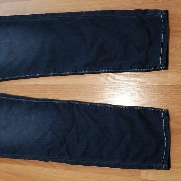 Jordache Premium dark blue jean stretch leggings (jeggings) kids size 14 EUC - Picture 5 of 8